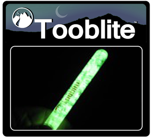 UV Tooblite Tube 6" Glo Glow in the Dark Light Stick Nite Lite Night Safety 